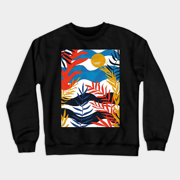 digital spring Crewneck Sweatshirt by bulografik